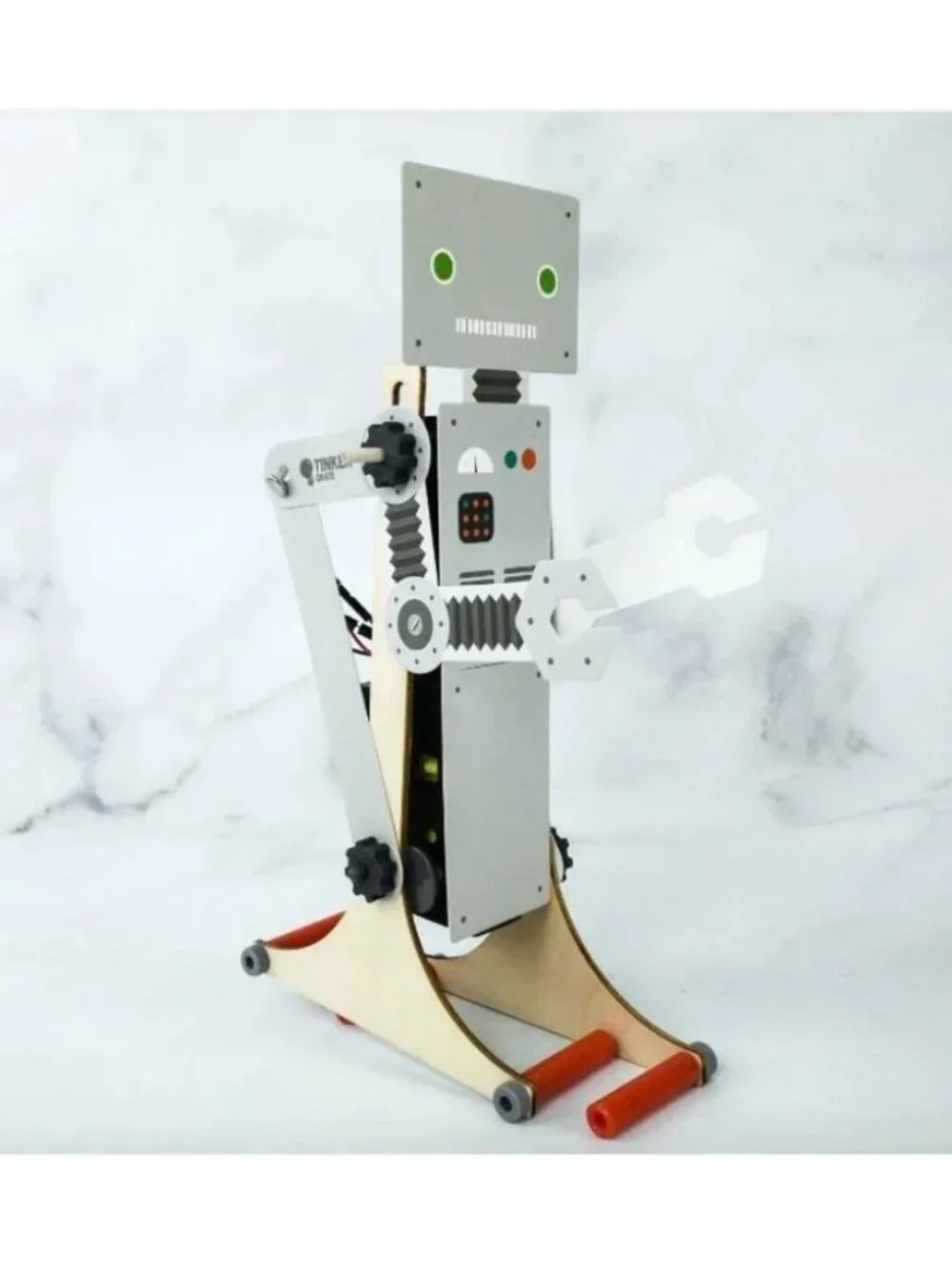 KiwiCo Walking Robot Tinker Crate kit. Recommended ages 9+.